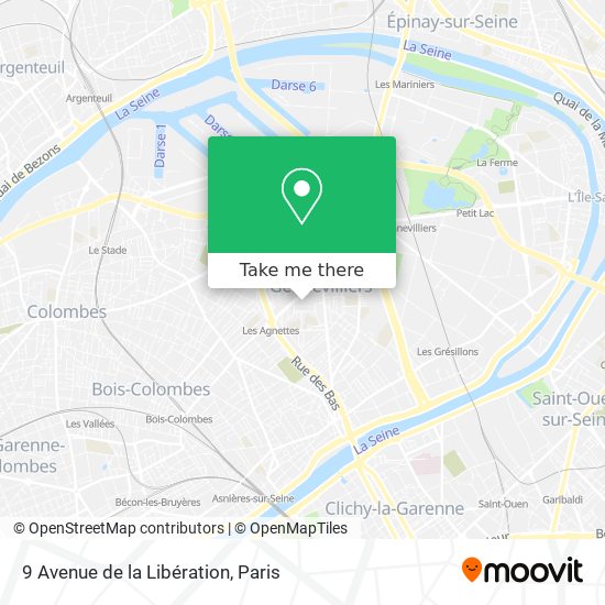 9 Avenue de la Libération map