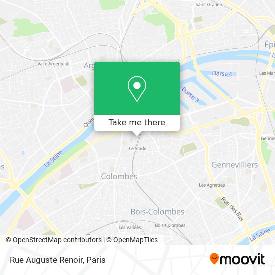 Rue Auguste Renoir map