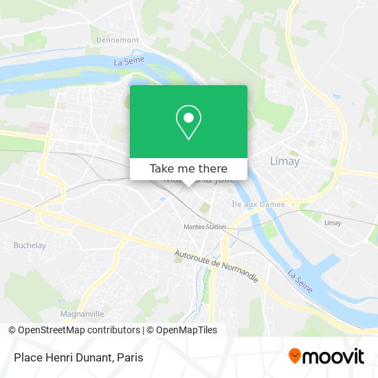 Mapa Place Henri Dunant