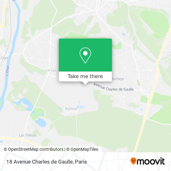 18 Avenue Charles de Gaulle map