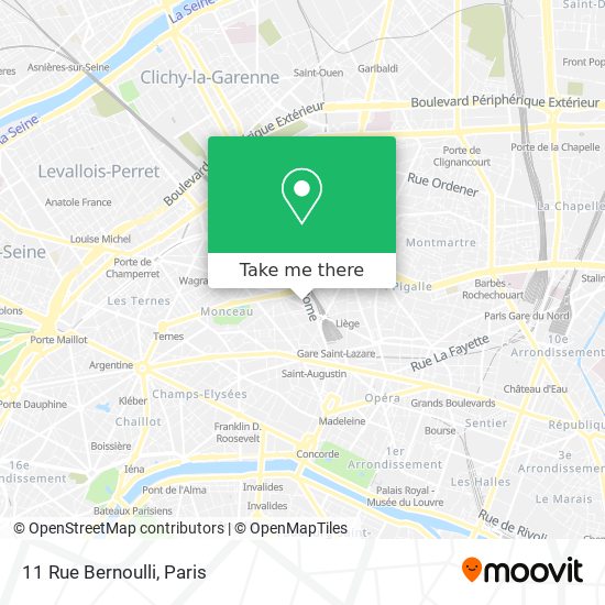 11 Rue Bernoulli map