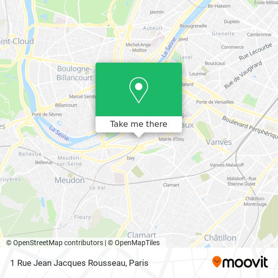 1 Rue Jean Jacques Rousseau map