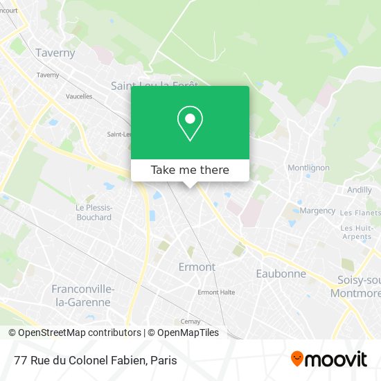 77 Rue du Colonel Fabien map