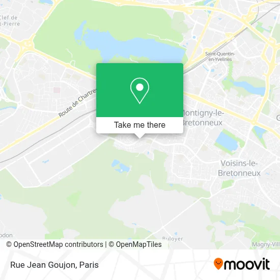 Rue Jean Goujon map
