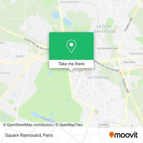 Square Raynouard map