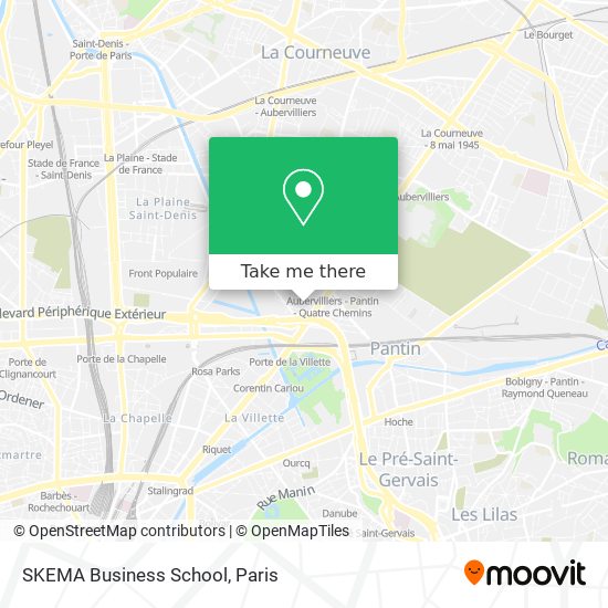 SKEMA Business School map