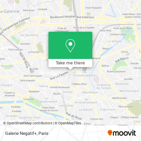 Galerie Negatif+ map