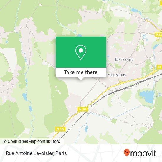 Rue Antoine Lavoisier map