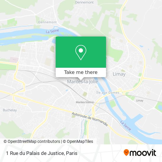 1 Rue du Palais de Justice map