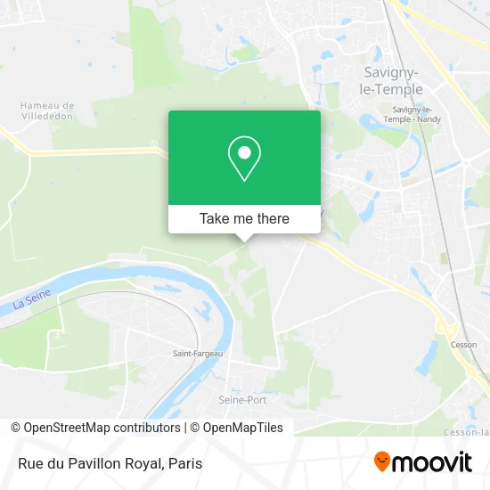 Rue du Pavillon Royal map
