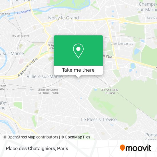 Place des Chataigniers map