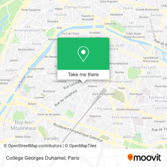 Collège Georges Duhamel map