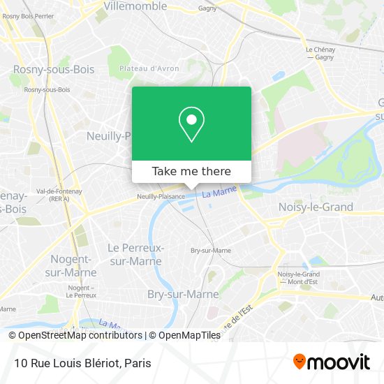 10 Rue Louis Blériot map