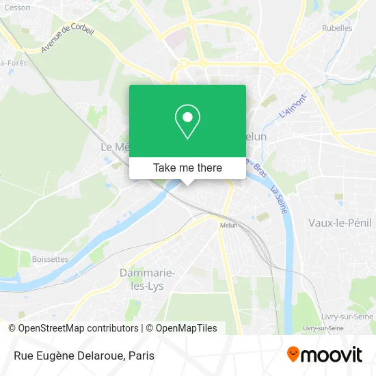 Rue Eugène Delaroue map