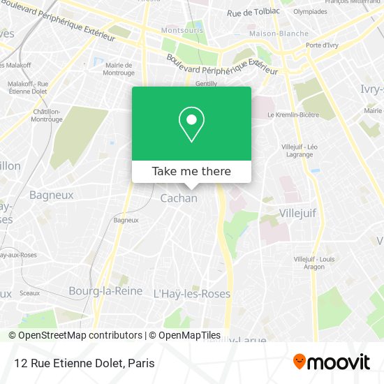 12 Rue Etienne Dolet map