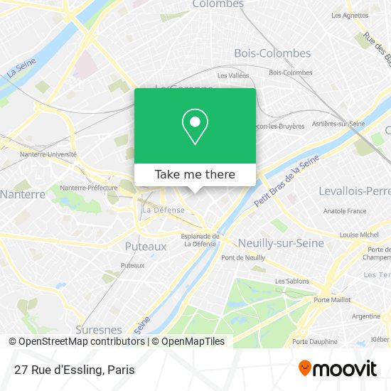 27 Rue d'Essling map