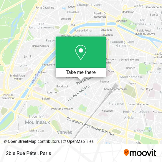 2bis Rue Pétel map