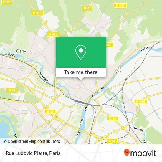 Rue Ludovic Piette map