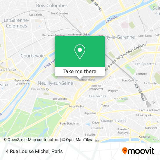 4 Rue Louise Michel map