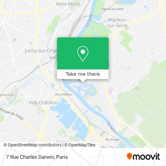 7 Rue Charles Darwin map