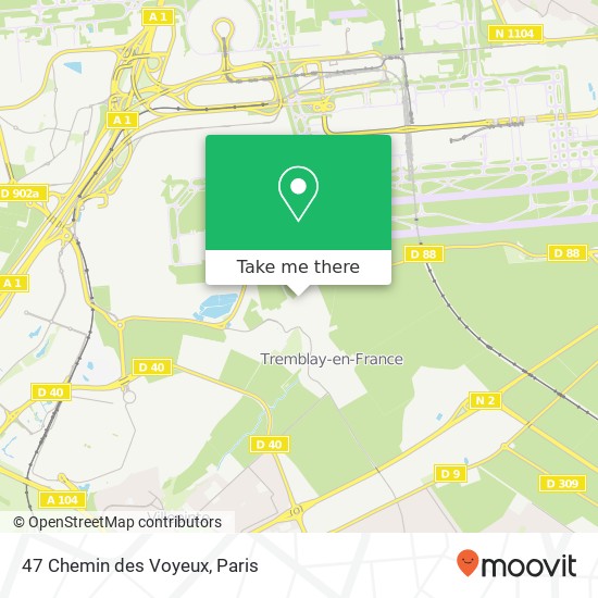 47 Chemin des Voyeux map