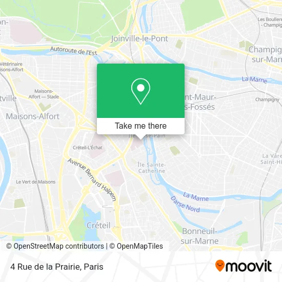 4 Rue de la Prairie map