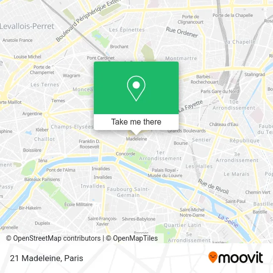 21 Madeleine map