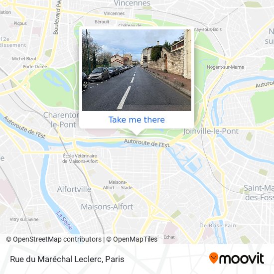 Rue du Maréchal Leclerc map