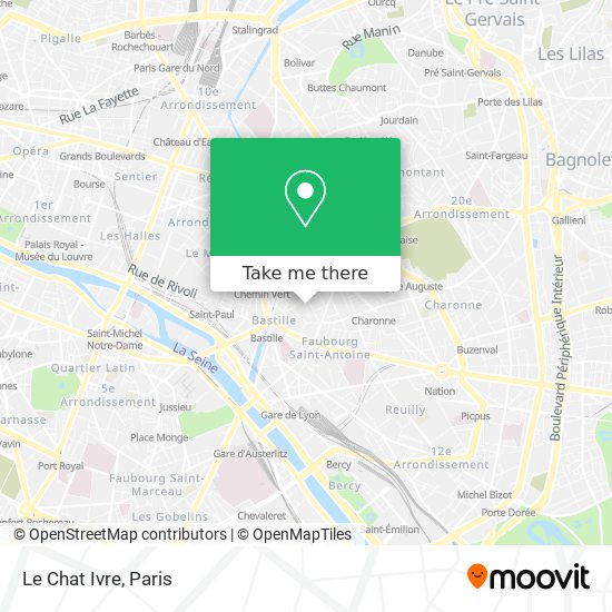 Le Chat Ivre map