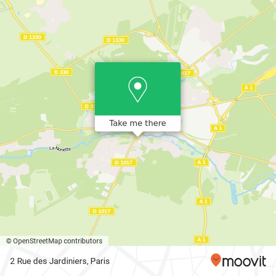 2 Rue des Jardiniers map