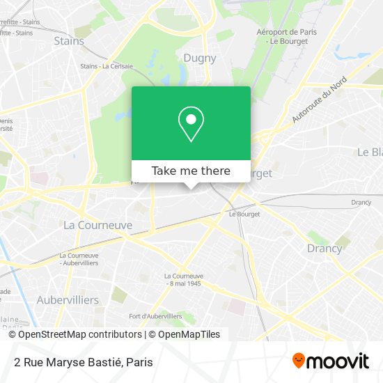 2 Rue Maryse Bastié map