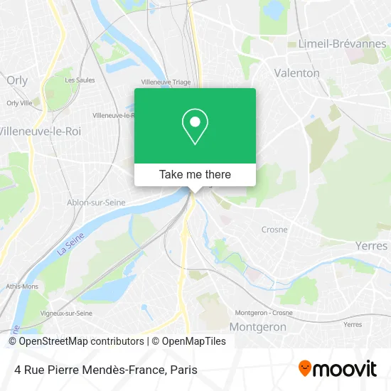 4 Rue Pierre Mendès-France map