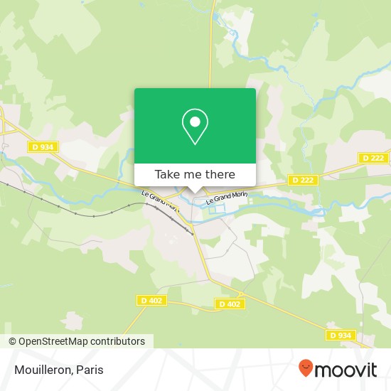 Mouilleron map