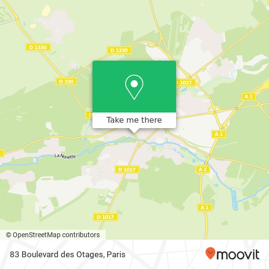 83 Boulevard des Otages map