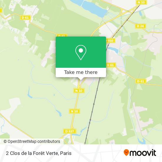 2 Clos de la Forêt Verte map