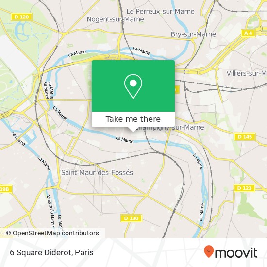 Mapa 6 Square Diderot