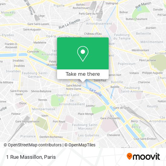 1 Rue Massillon map