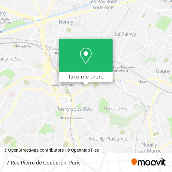 7 Rue Pierre de Coubertin map