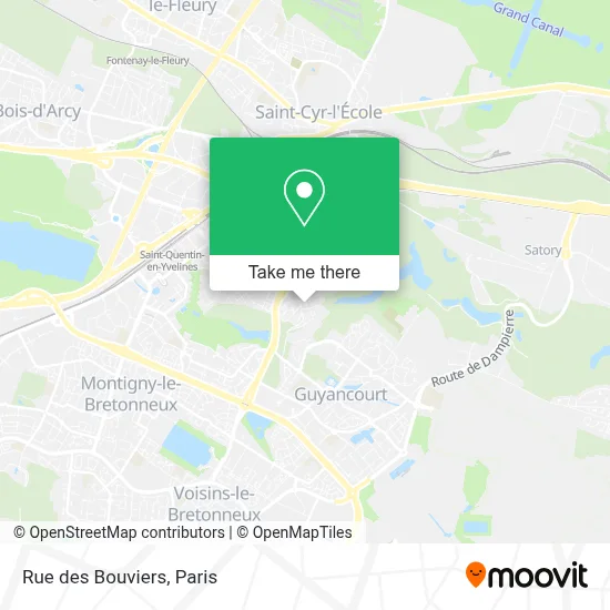 Rue des Bouviers map