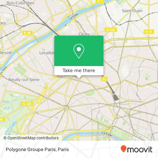 Polygone Groupe Paris map