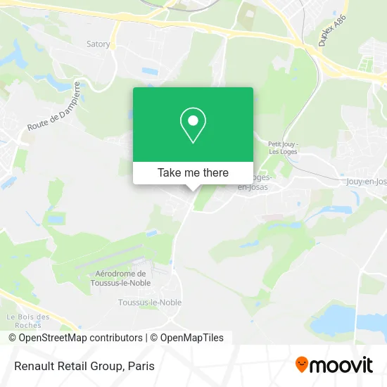 Renault Retail Group map