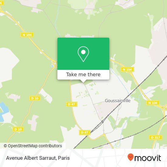 Avenue Albert Sarraut map