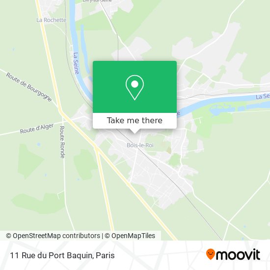 11 Rue du Port Baquin map
