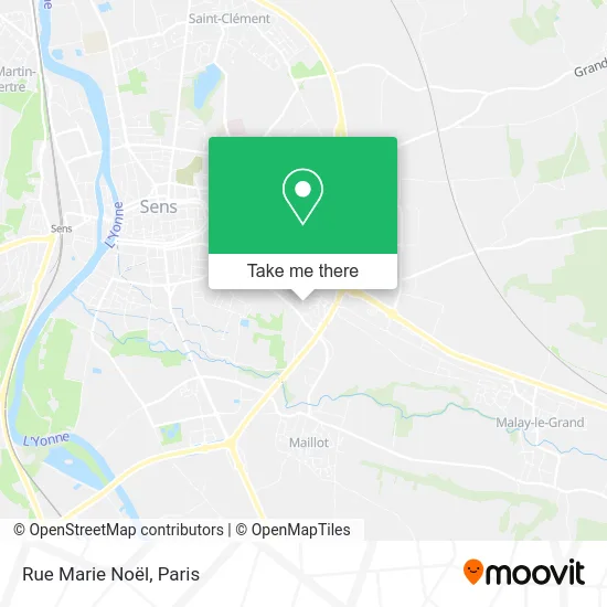 Rue Marie Noël map