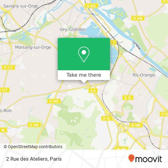 2 Rue des Ateliers map