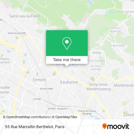 Mapa 55 Rue Marcellin Berthelot