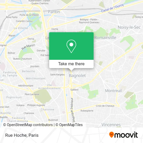 Rue Hoche map
