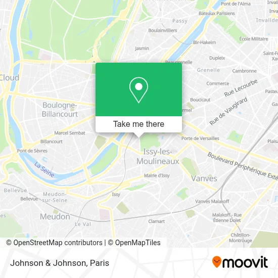 Johnson & Johnson map