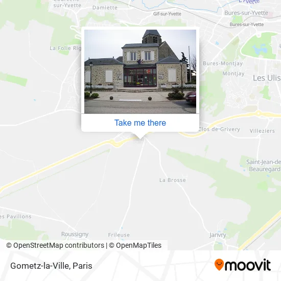 Gometz-la-Ville map