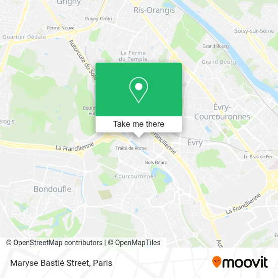 Rue Maryse Bastié map